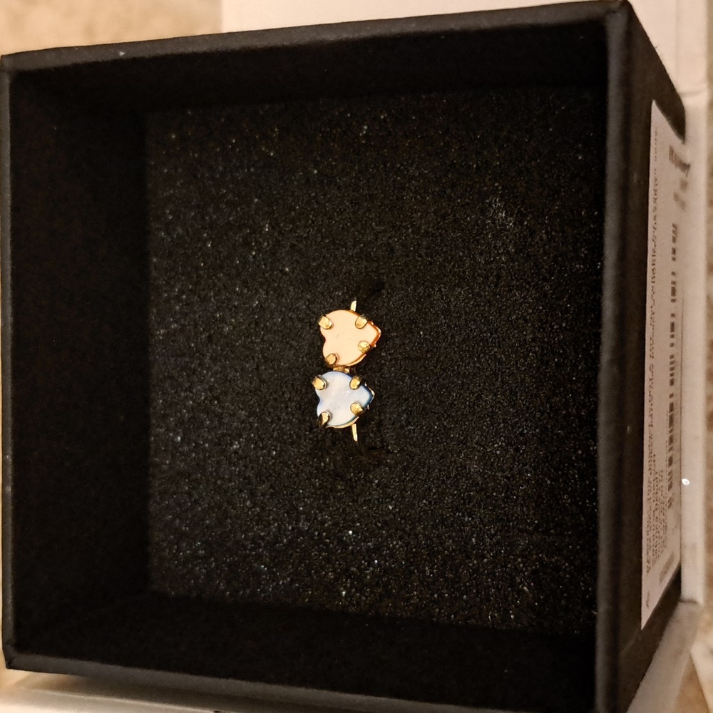 Gorgeous Double Heart Ring